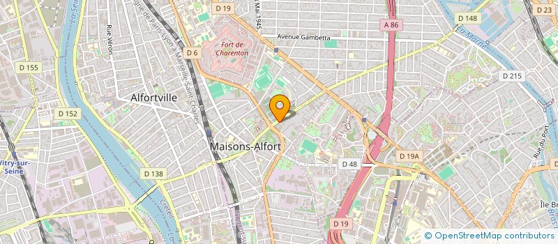 localisation de l'entreprise MONSIEUR SYLVAIN FERRACANE  MAISONS-ALFORT