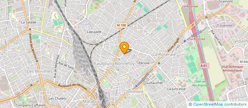 localisation de l'entreprise MONSIEUR SYLVAIN FERRET à TOULOUSE