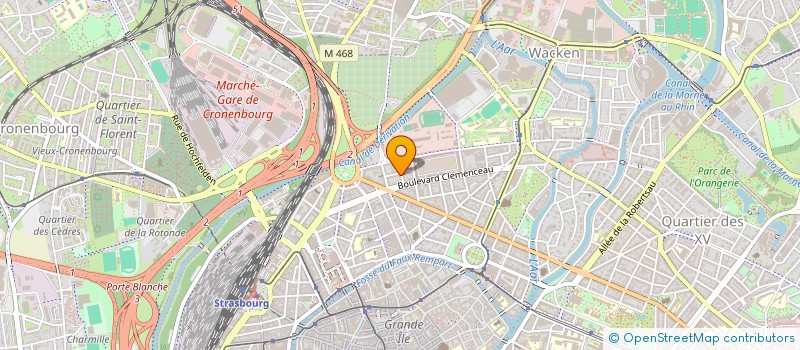 localisation de l'entreprise MONSIEUR SYLVAIN FERRY à STRASBOURG