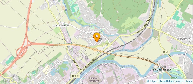 localisation de l'entreprise MONSIEUR SYLVAIN FEURAY  CLAIROIX