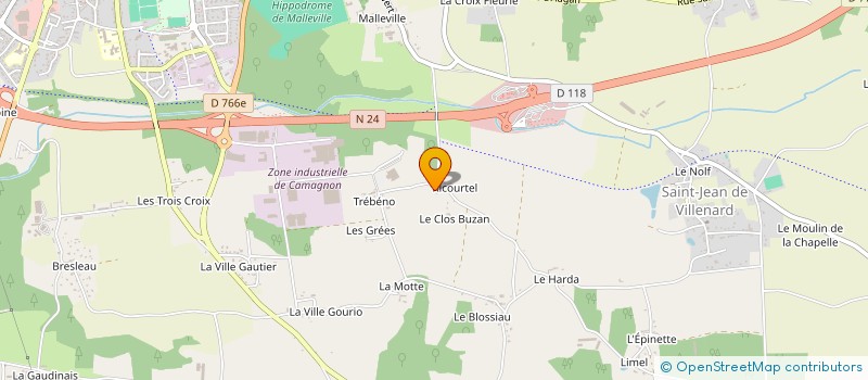 localisation de l'entreprise MONSIEUR SYLVAIN FILLON  PLOERMEL