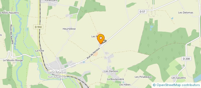 localisation de l'entreprise MONSIEUR SYLVAIN FLEURY à CHARNY OREE DE PUISAYE