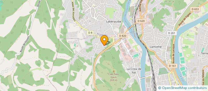 localisation de l'entreprise MONSIEUR SYLVAIN FLURY à CAHORS