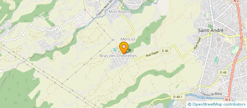 localisation de l'entreprise MONSIEUR SYLVAIN FONTAINE  SAINT-ANDRE