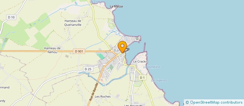 localisation de l'entreprise MONSIEUR SYLVAIN FONTAINE  BARFLEUR