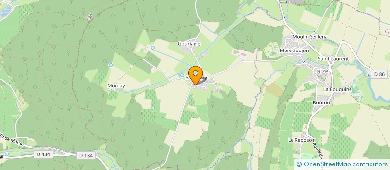 localisation de l'entreprise MONSIEUR SYLVAIN FONTAINE  SAINT-MAURICE-DE-SATONNAY