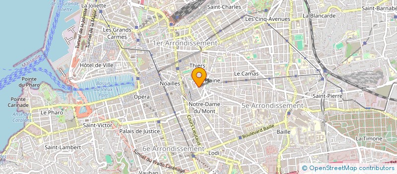 localisation de l'entreprise MONSIEUR SYLVAIN FORRAY à MARSEILLE