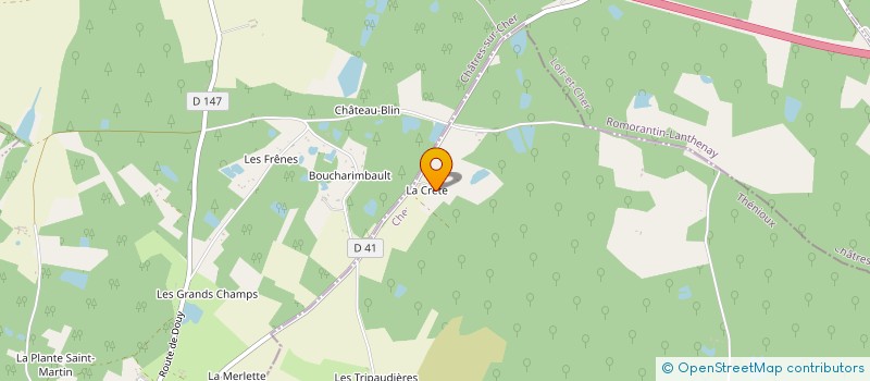 localisation de l'entreprise MONSIEUR SYLVAIN FORTAT  THENIOUX