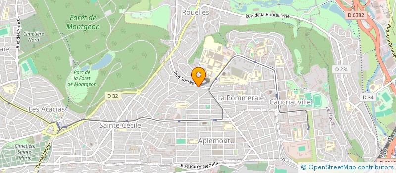 localisation de l'entreprise MONSIEUR SYLVAIN FOUCHE  LE HAVRE