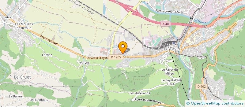 localisation de l'entreprise MONSIEUR SYLVAIN FOURBET  DOMANCY