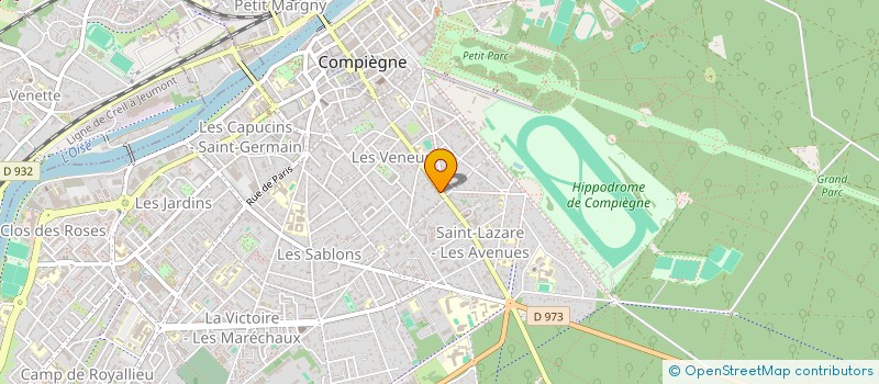 localisation de l'entreprise MONSIEUR SYLVAIN FOURNIER  COMPIEGNE