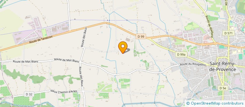 localisation de l'entreprise MONSIEUR SYLVAIN FOURNIER  SAINT-REMY-DE-PROVENCE