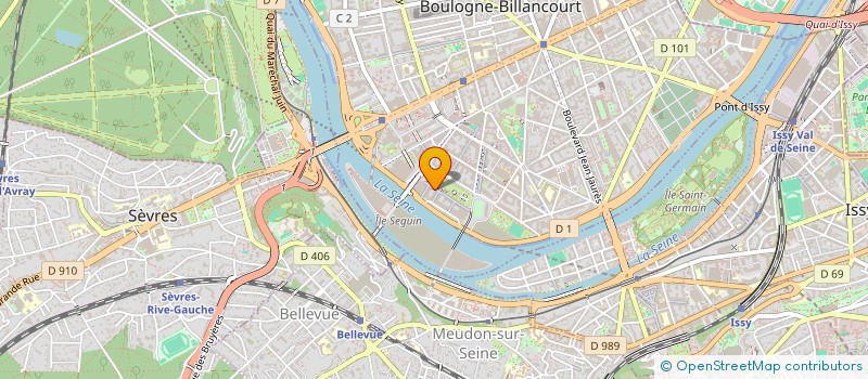 localisation de l'entreprise MONSIEUR SYLVAIN FRANCIUS à BOULOGNE-BILLANCOURT