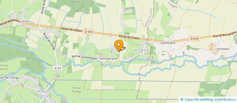 localisation de l'entreprise MONSIEUR SYLVAIN FRANCOIS  LE TARTRE