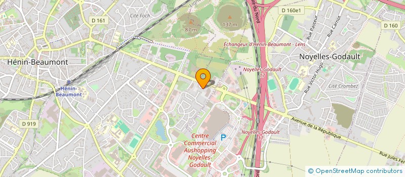 localisation de l'entreprise MONSIEUR SYLVAIN FRAPPART à HENIN-BEAUMONT