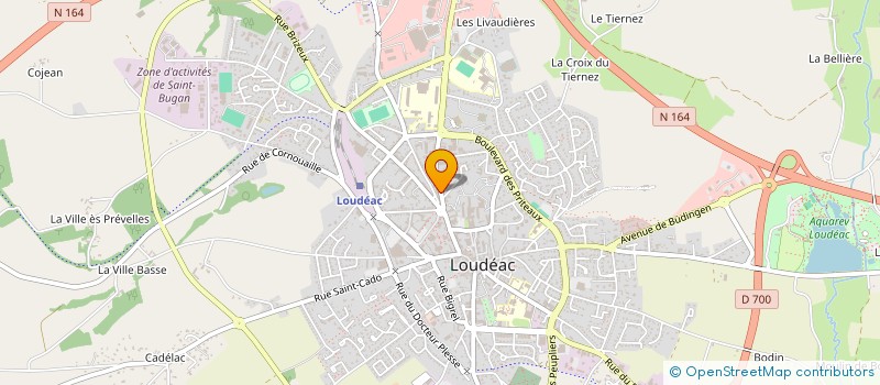 localisation de l'entreprise MONSIEUR SYLVAIN FRENOIS à LOUDEAC