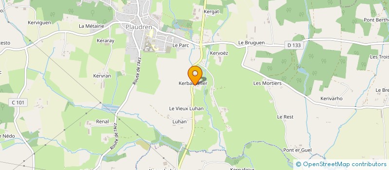 localisation de l'entreprise MONSIEUR SYLVAIN FROISSART  PLAUDREN