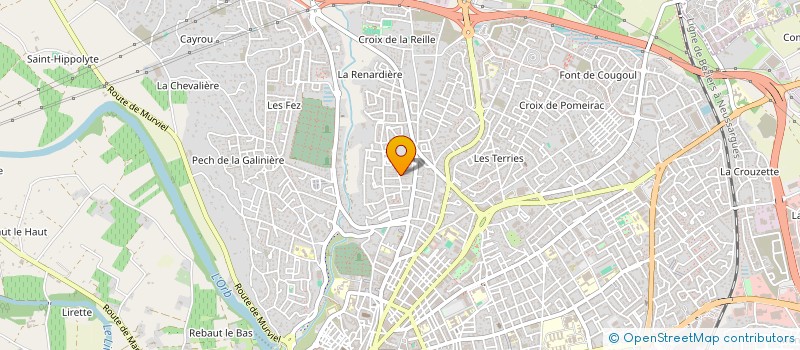localisation de l'entreprise MONSIEUR SYLVAIN FUERTES  BEZIERS