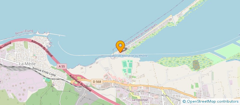 localisation de l'entreprise MONSIEUR SYLVAIN FUNCK  CHATEAUNEUF-LES-MARTIGUES