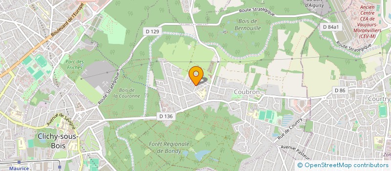 localisation de l'entreprise MONSIEUR SYLVAIN GACHOD  COUBRON