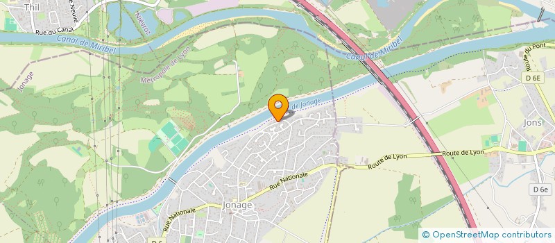 localisation de l'entreprise MONSIEUR SYLVAIN GAIGNOUX  JONAGE