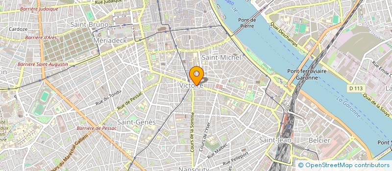 localisation de l'entreprise MONSIEUR SYLVAIN GALTIER  BORDEAUX