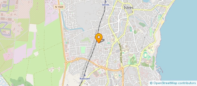 localisation de l'entreprise MONSIEUR SYLVAIN GARCIA  ISTRES