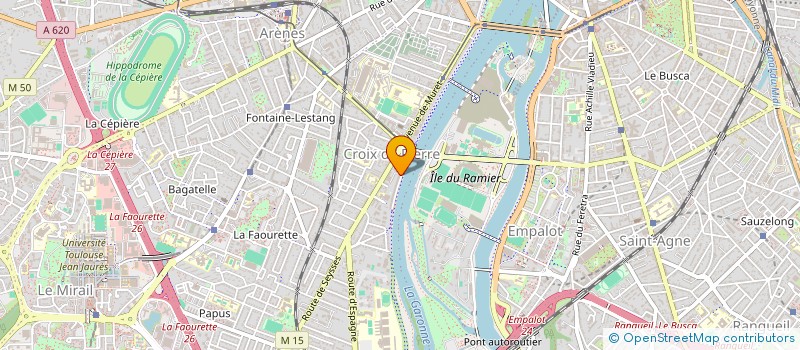 localisation de l'entreprise MONSIEUR SYLVAIN GARCIA à TOULOUSE