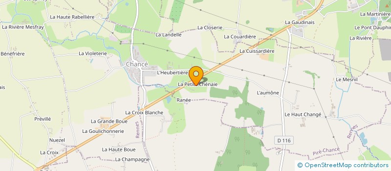 localisation de l'entreprise MONSIEUR SYLVAIN GARDAN  PIRE-CHANCE