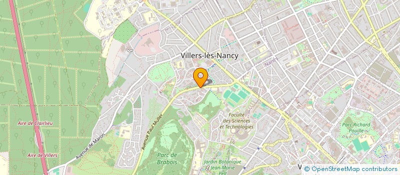 localisation de l'entreprise MONSIEUR SYLVAIN GARNIER  VILLERS-LES-NANCY