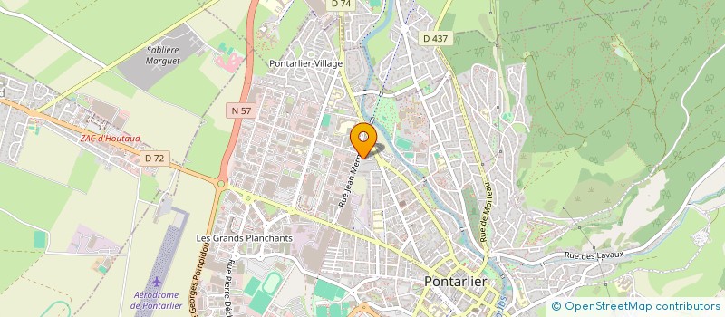 localisation de l'entreprise MONSIEUR SYLVAIN GEHANT à PONTARLIER