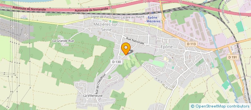 localisation de l'entreprise MONSIEUR SYLVAIN GENDRIN  MEZIERES-SUR-SEINE