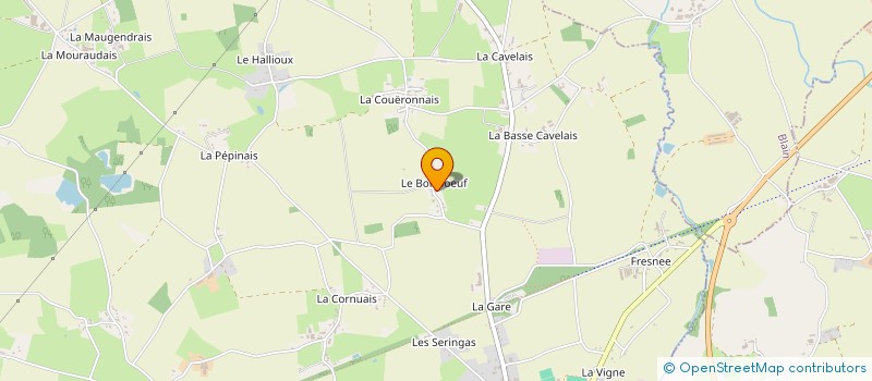 localisation de l'entreprise MONSIEUR SYLVAIN GENDRON à BOUVRON