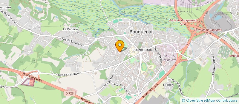 localisation de l'entreprise MONSIEUR SYLVAIN GEORGE JOURNE à BOUGUENAIS
