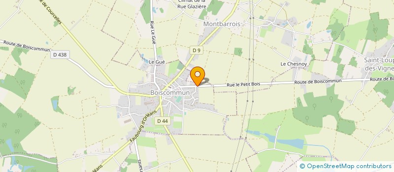 localisation de l'entreprise MONSIEUR SYLVAIN GERVAIS  MONTLIARD