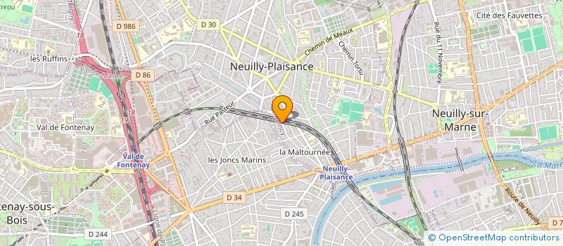 localisation de l'entreprise MONSIEUR SYLVAIN GIANNONE à NEUILLY PLAISANCE