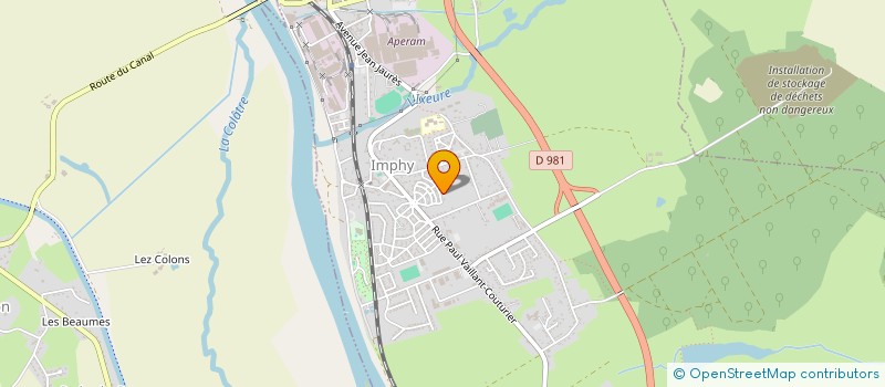 localisation de l'entreprise MONSIEUR SYLVAIN GIGANTE  IMPHY