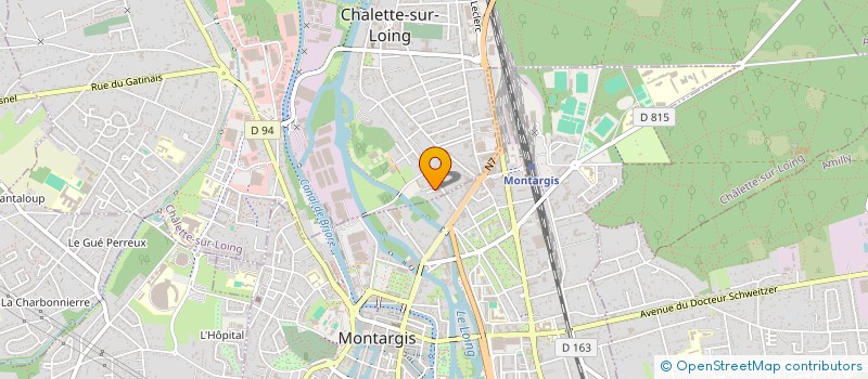 localisation de l'entreprise MONSIEUR SYLVAIN GILLET à CHALETTE-SUR-LOING