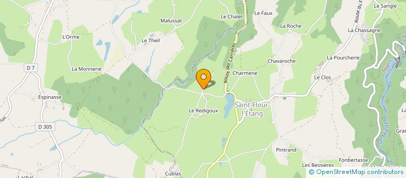 localisation de l'entreprise MONSIEUR SYLVAIN GIRARD  DOMAIZE