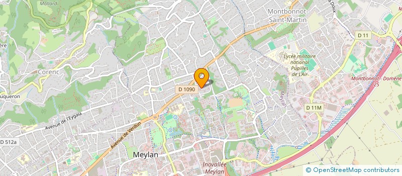 localisation de l'entreprise MONSIEUR SYLVAIN GIRDAL à MEYLAN