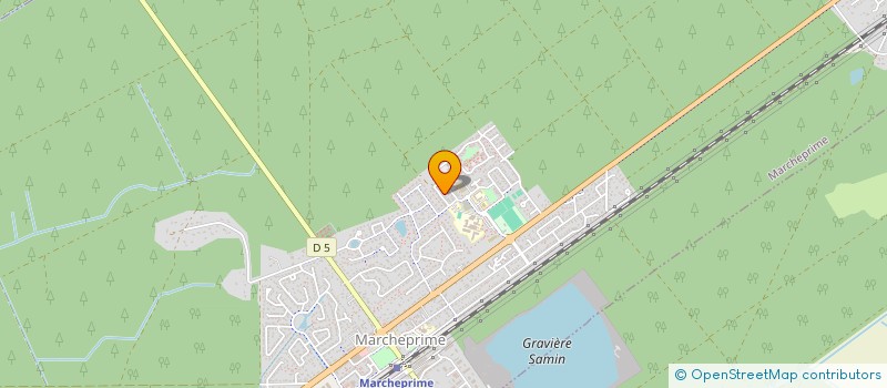 localisation de l'entreprise MONSIEUR SYLVAIN GIREAU  MARCHEPRIME