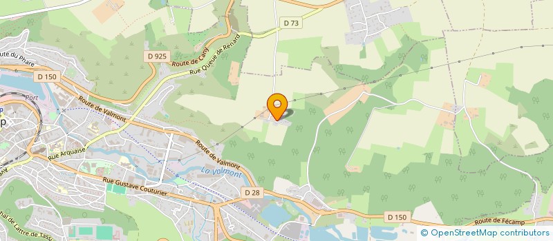 localisation de l'entreprise MONSIEUR SYLVAIN GOBBE  FECAMP