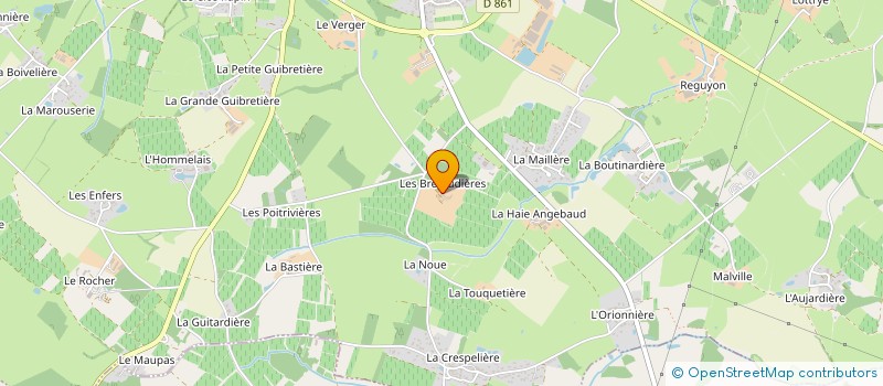 localisation de l'entreprise MONSIEUR SYLVAIN GOBIN  SAINT-PHILBERT-DE-GRAND-LIEU