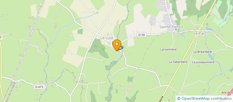 localisation de l'entreprise MONSIEUR SYLVAIN GOHIN  LE LUOT