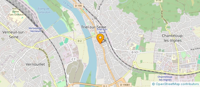 localisation de l'entreprise MONSIEUR SYLVAIN GONCALVES  TRIEL-SUR-SEINE