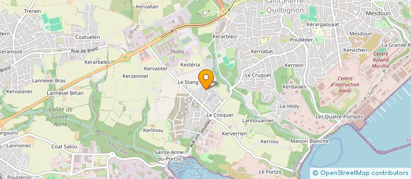localisation de l'entreprise MONSIEUR SYLVAIN GOUESNARD à BREST