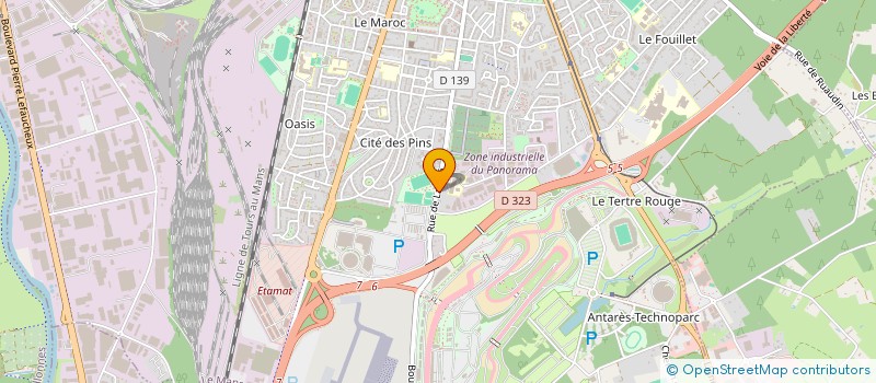 localisation de l'entreprise MONSIEUR SYLVAIN GOUET  LE MANS