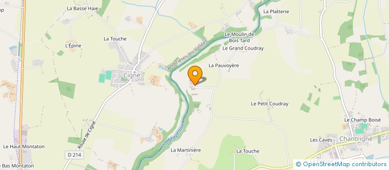 localisation de l'entreprise MONSIEUR SYLVAIN GOURNAY  SAINT-MARS-SUR-COLMONT