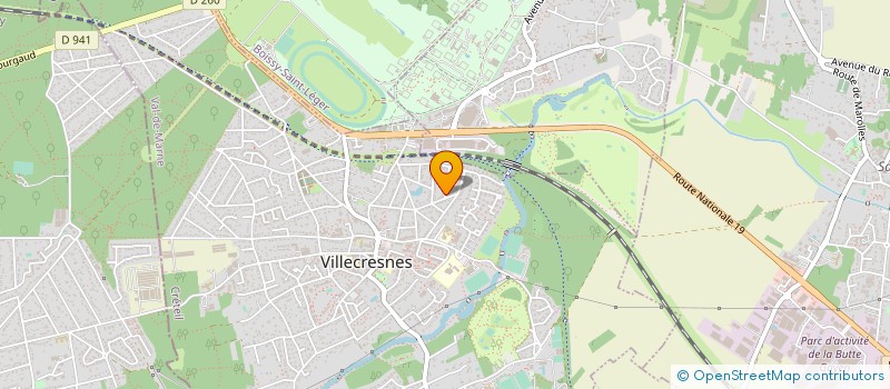 localisation de l'entreprise MONSIEUR SYLVAIN GRANDE  VILLEJUIF