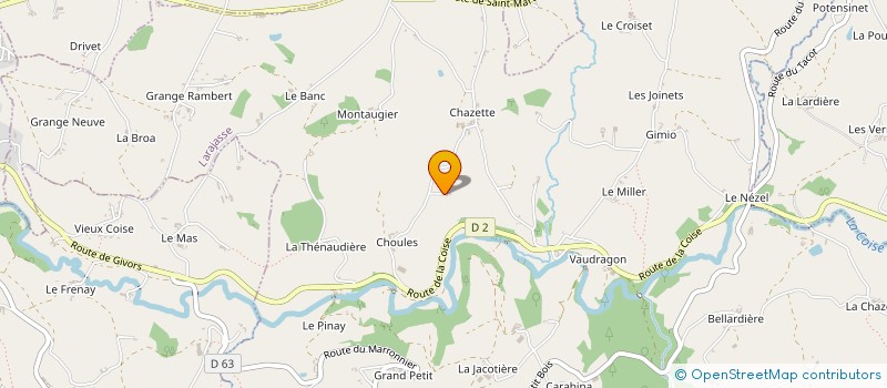 localisation de l'entreprise MONSIEUR SYLVAIN GRANJON à LARAJASSE